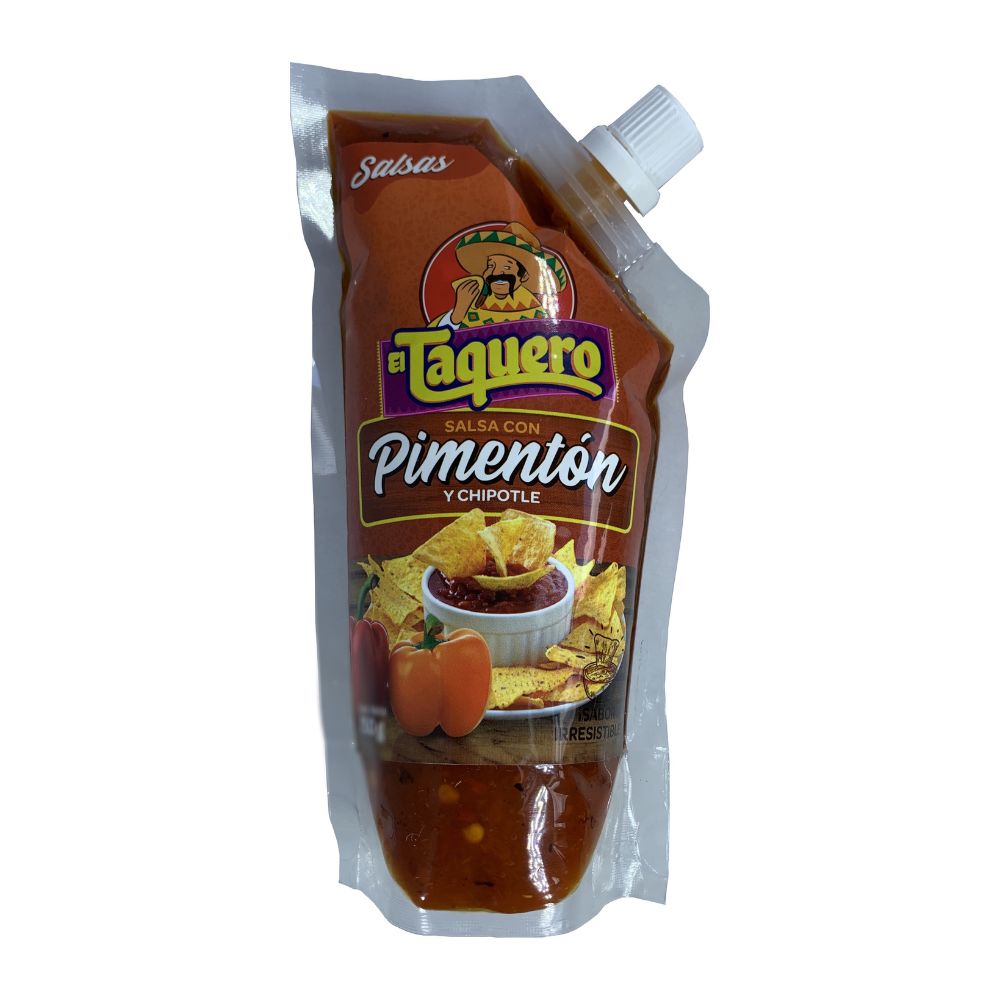 SALSA CON PIMENTÓN Y CHIPOTLE